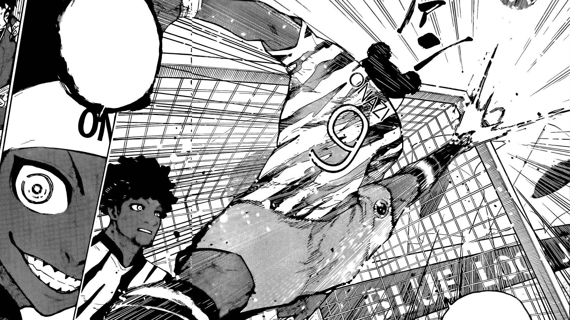 Onazi as seen in Blue Lock chapter 313 (Image via Kodansha)